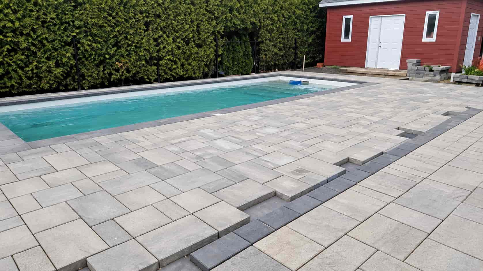 remplacement réparation pavé uni